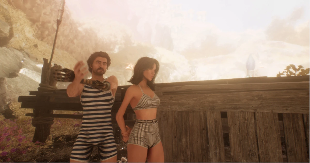 《光與影:33號遠征隊》攻略:古斯塔夫、 露涅泳裝造型拿法