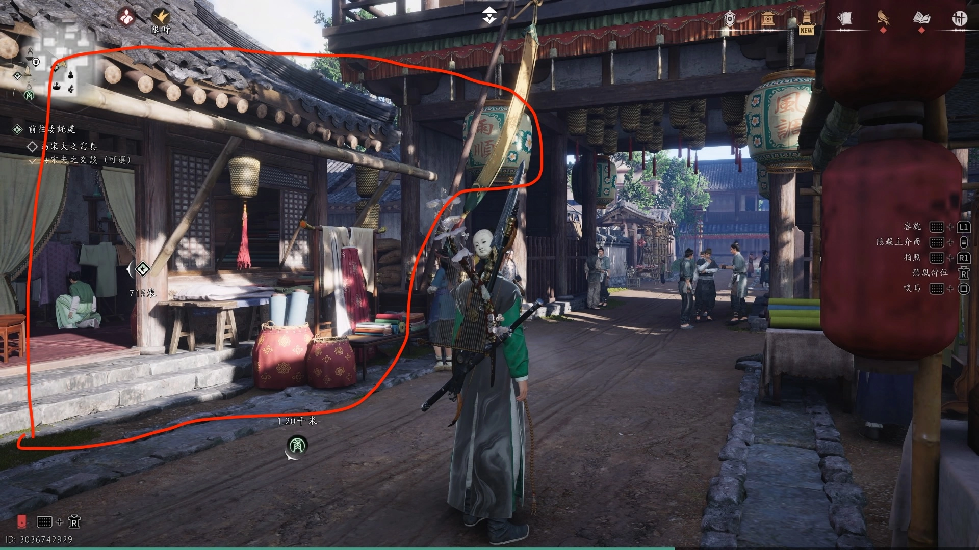 方文秀就在喬裝店旁邊的「文秀成衣冠帽店」當櫃檯