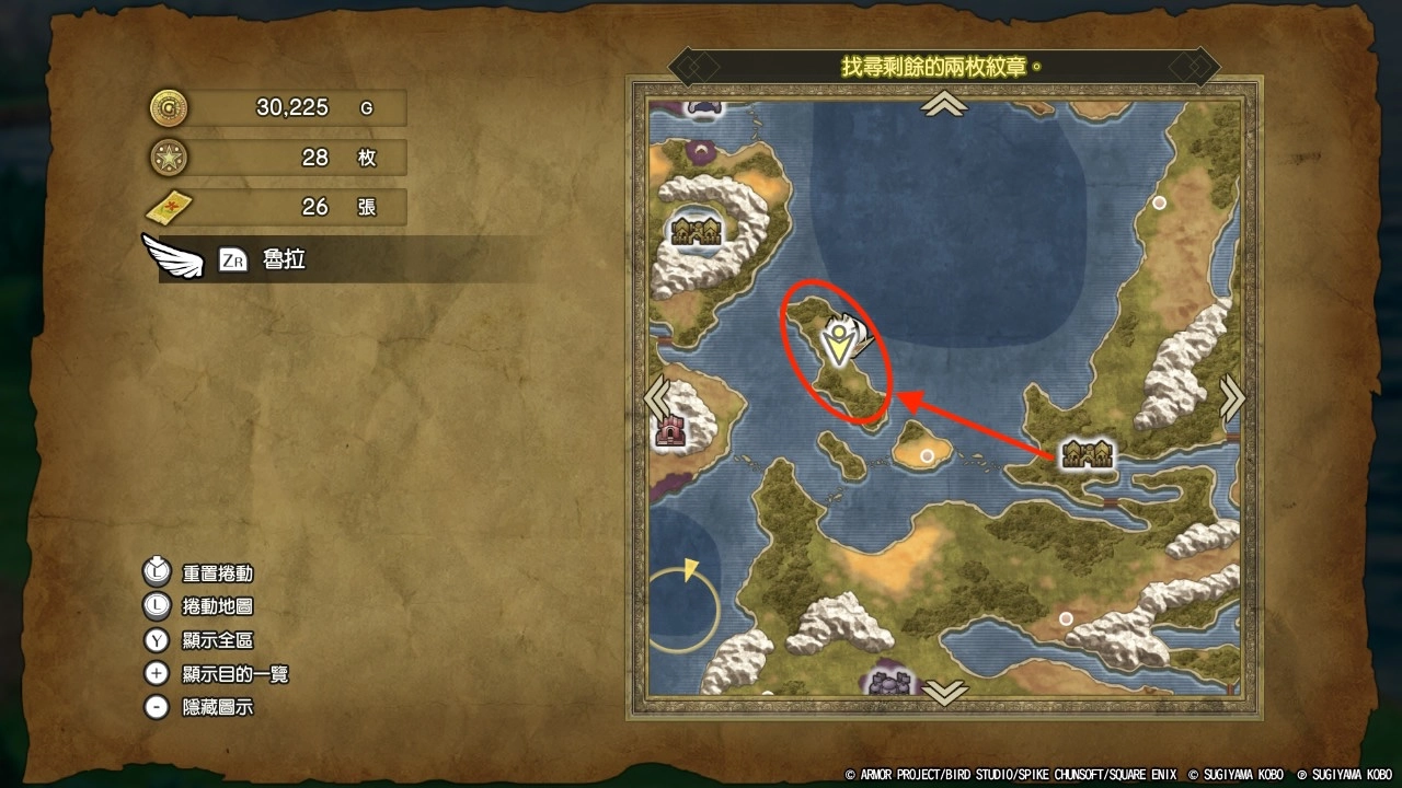 穆恩培塔西方的島所在地圖