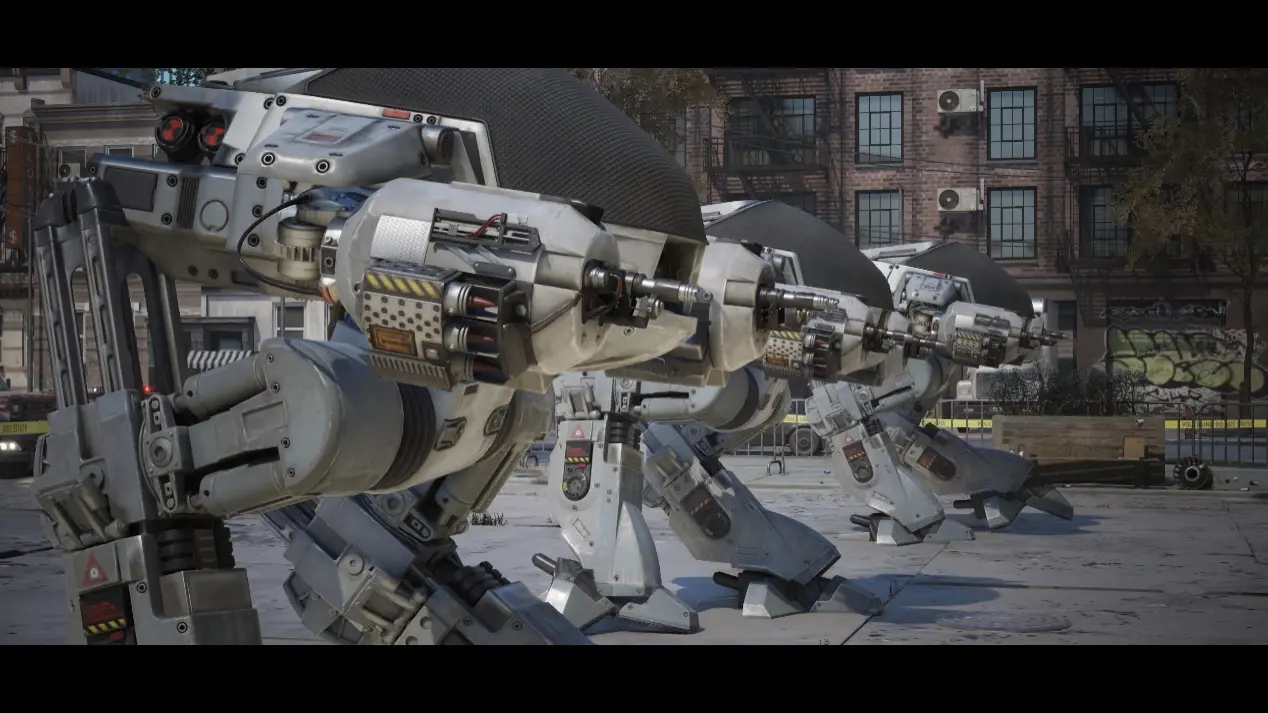 《機器戰警：惡棍都市》Robocop :Rogue City ED-209機器人