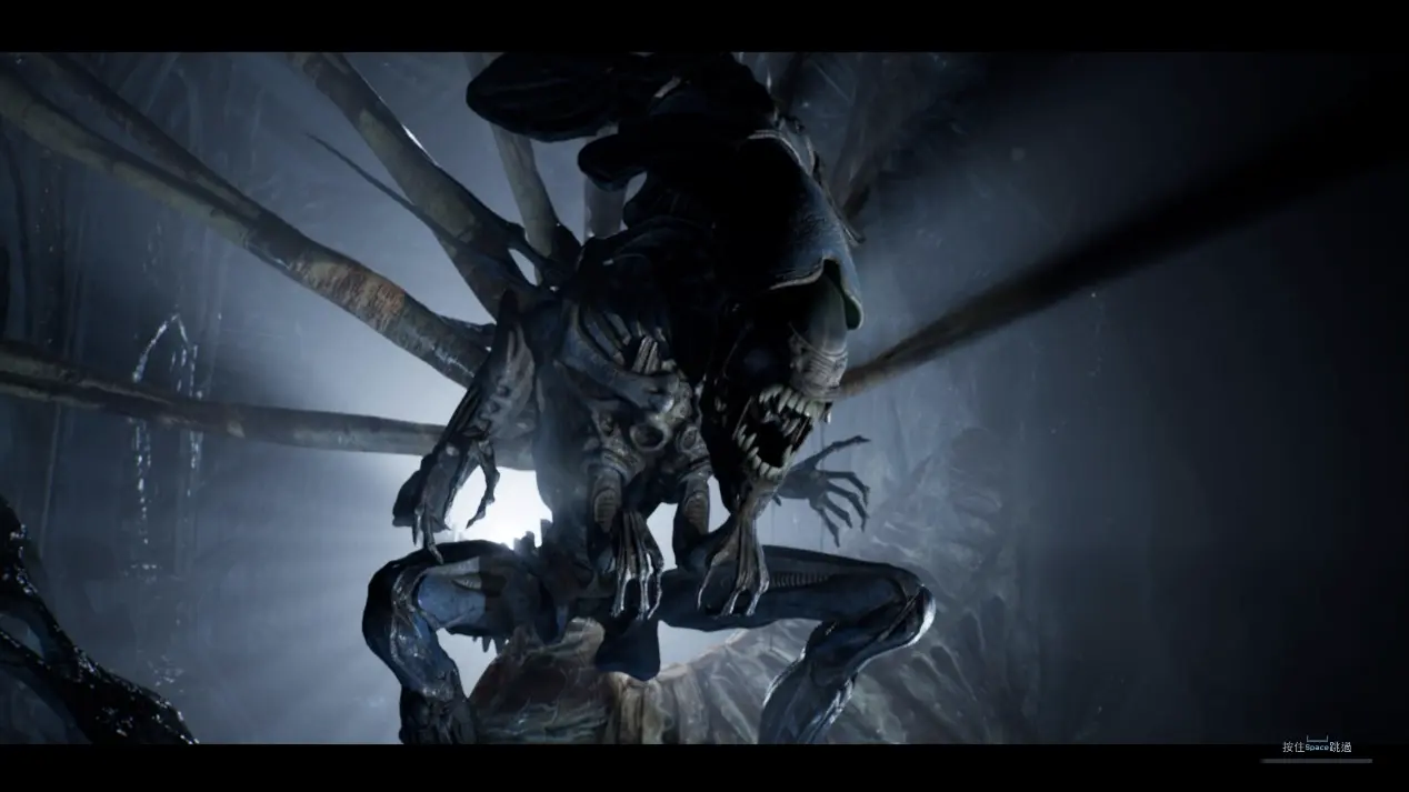 《異形：黑暗血統》電影經點的異形蟲后在遊戲裡變成常見的BOSS