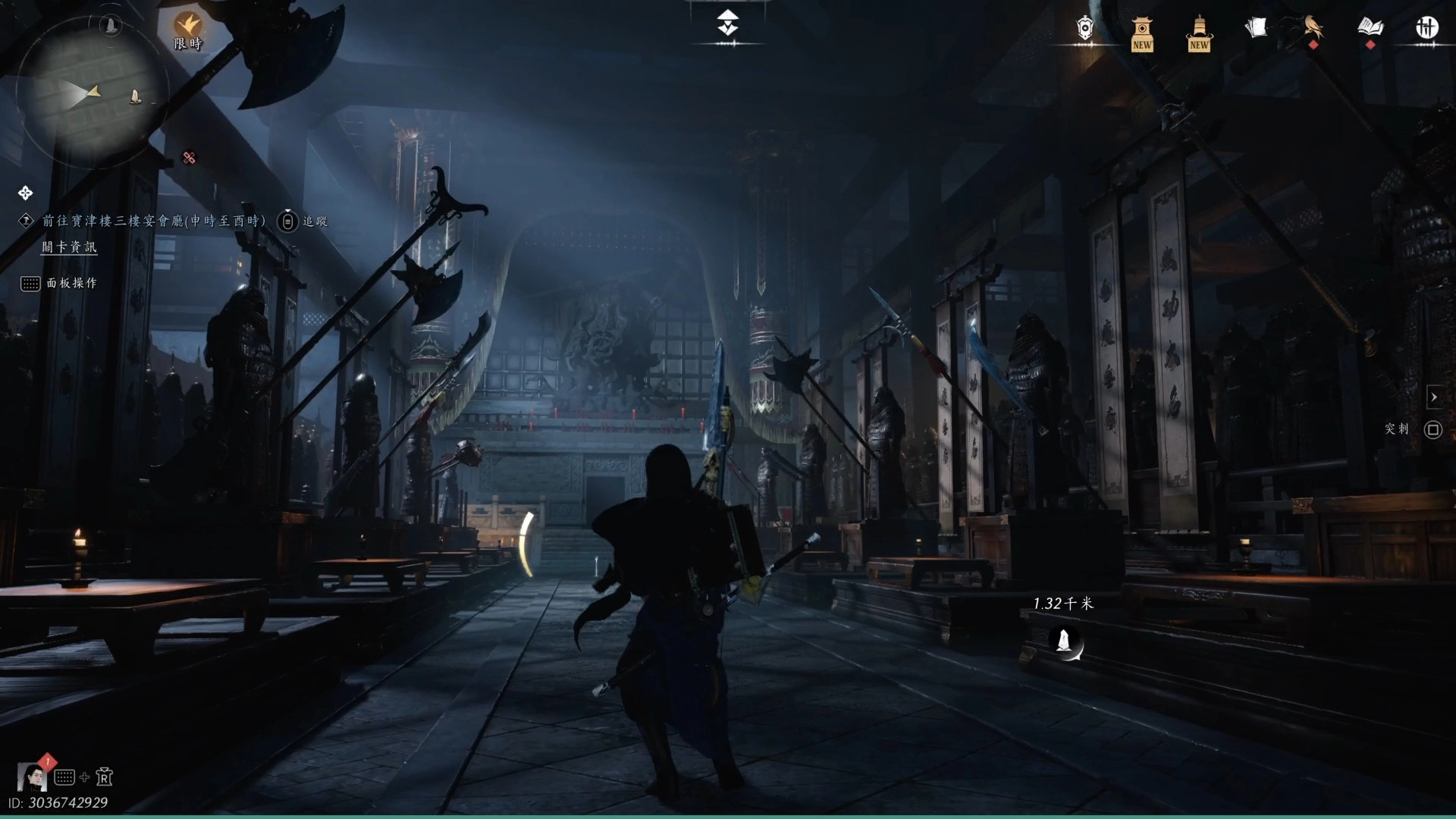 奇術「騎龍回馬」取得方式:位於開封區域的「武成王廟」之神像大廳