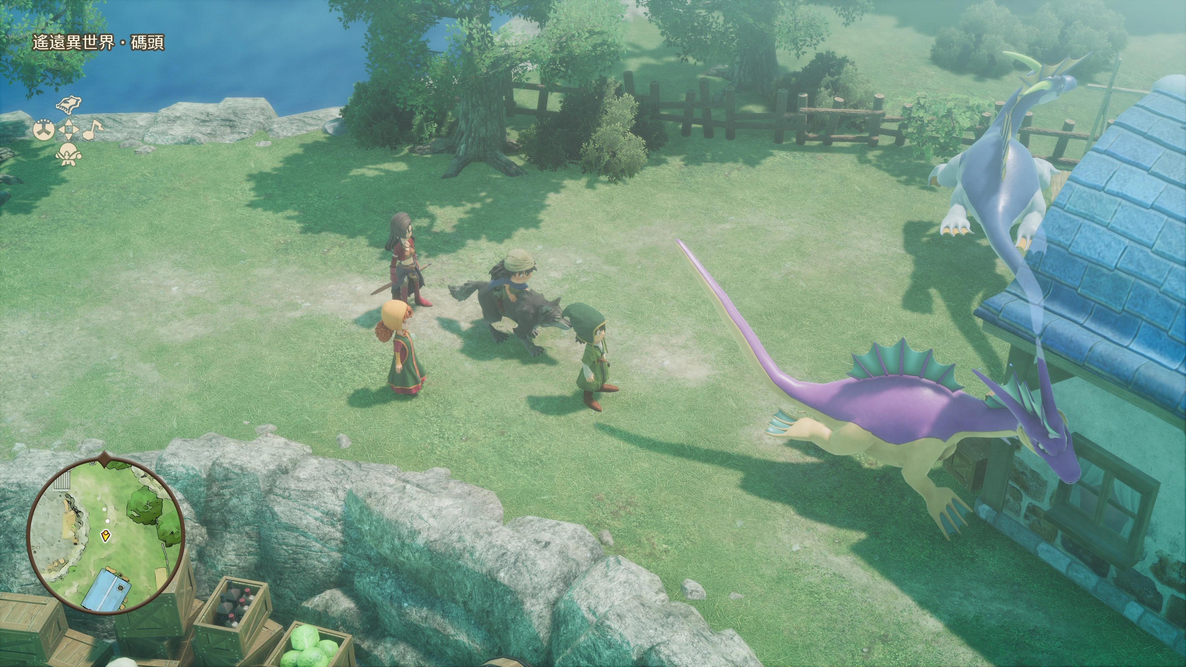 白金史萊姆王,在「遙遠異世界‧碼頭」這個距離傳送點不遠的地圖就可以刷到