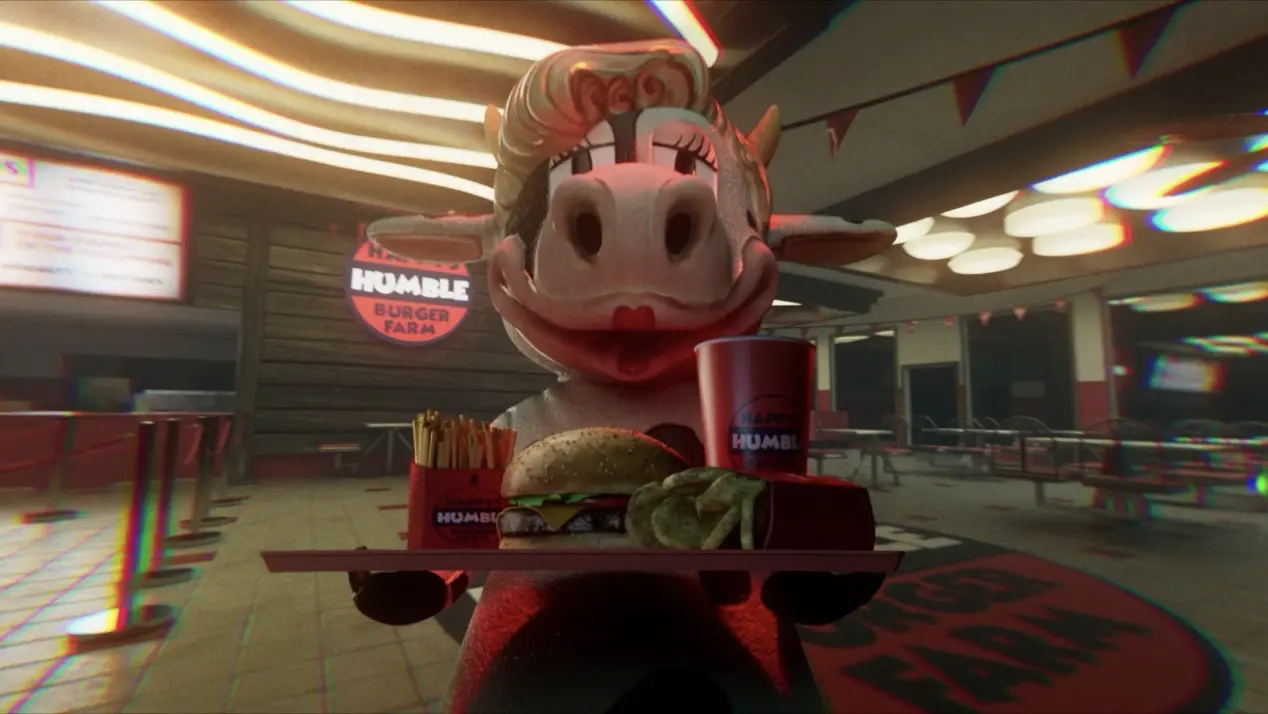 亨寶漢堡農場餐廳遊戲畫面
