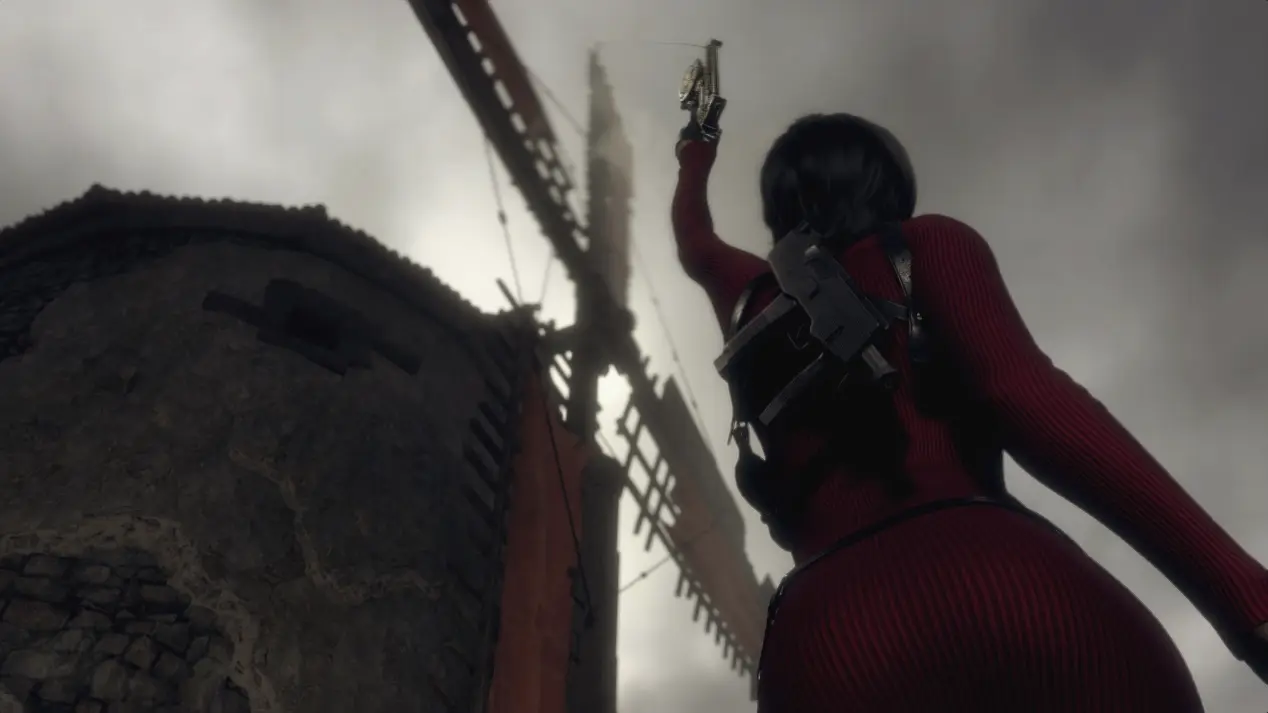 惡靈古堡4代重製版DLC《逆命殊途》-重製版的艾達，會把標配的「繩槍」應用在探索與戰鬥中