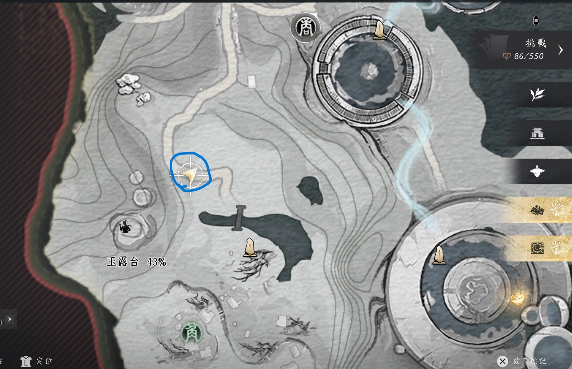 NPC安阿三位置圖