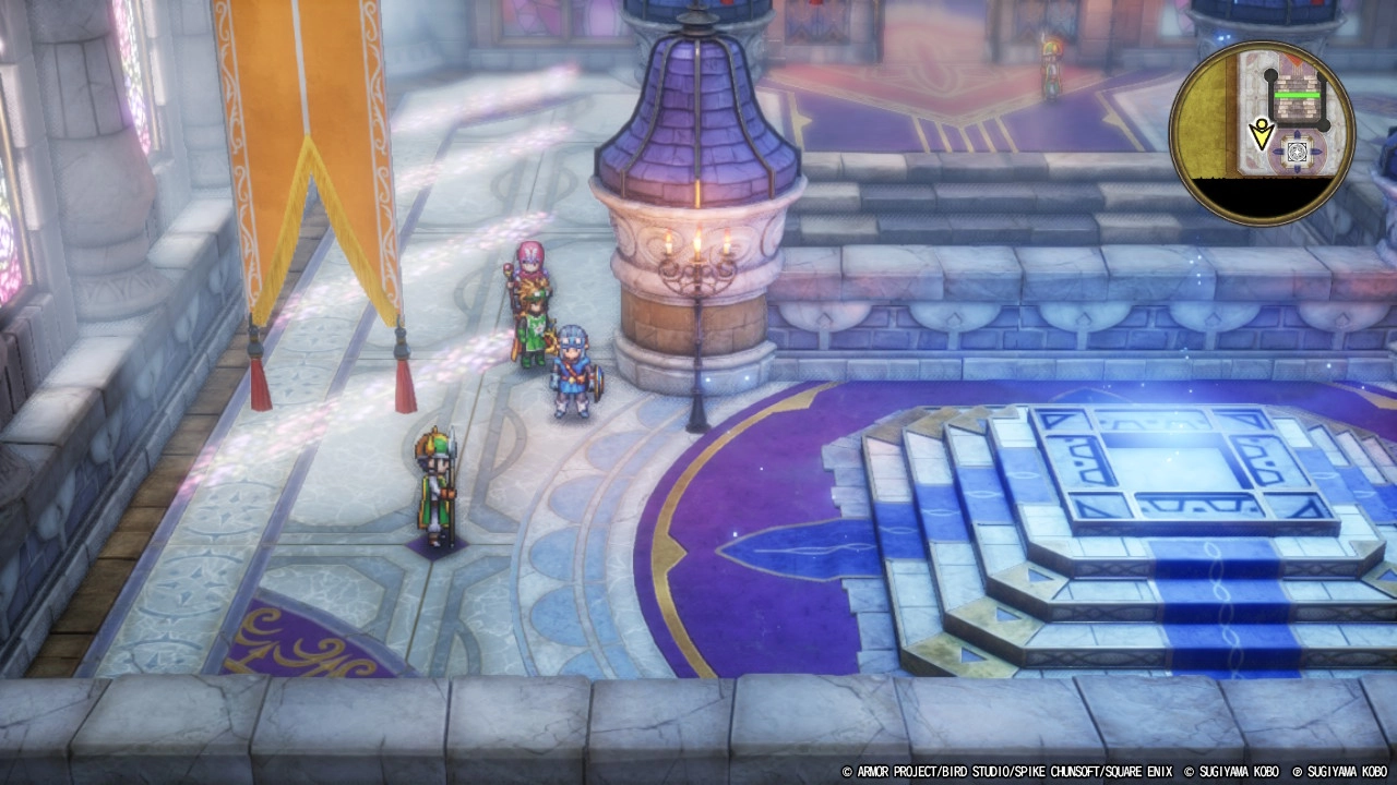 通過蘿拉之門時,可以在該處的傳送門,直接傳送到火焰祠堂