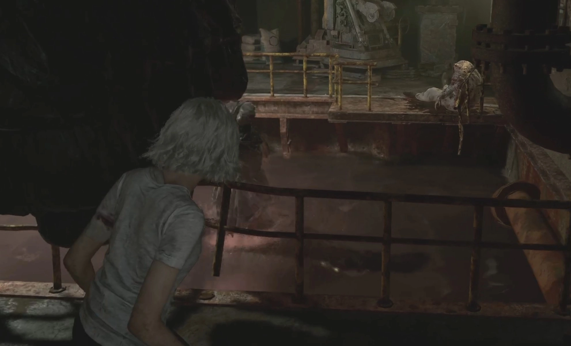 屍體一個一個被丟入血池中