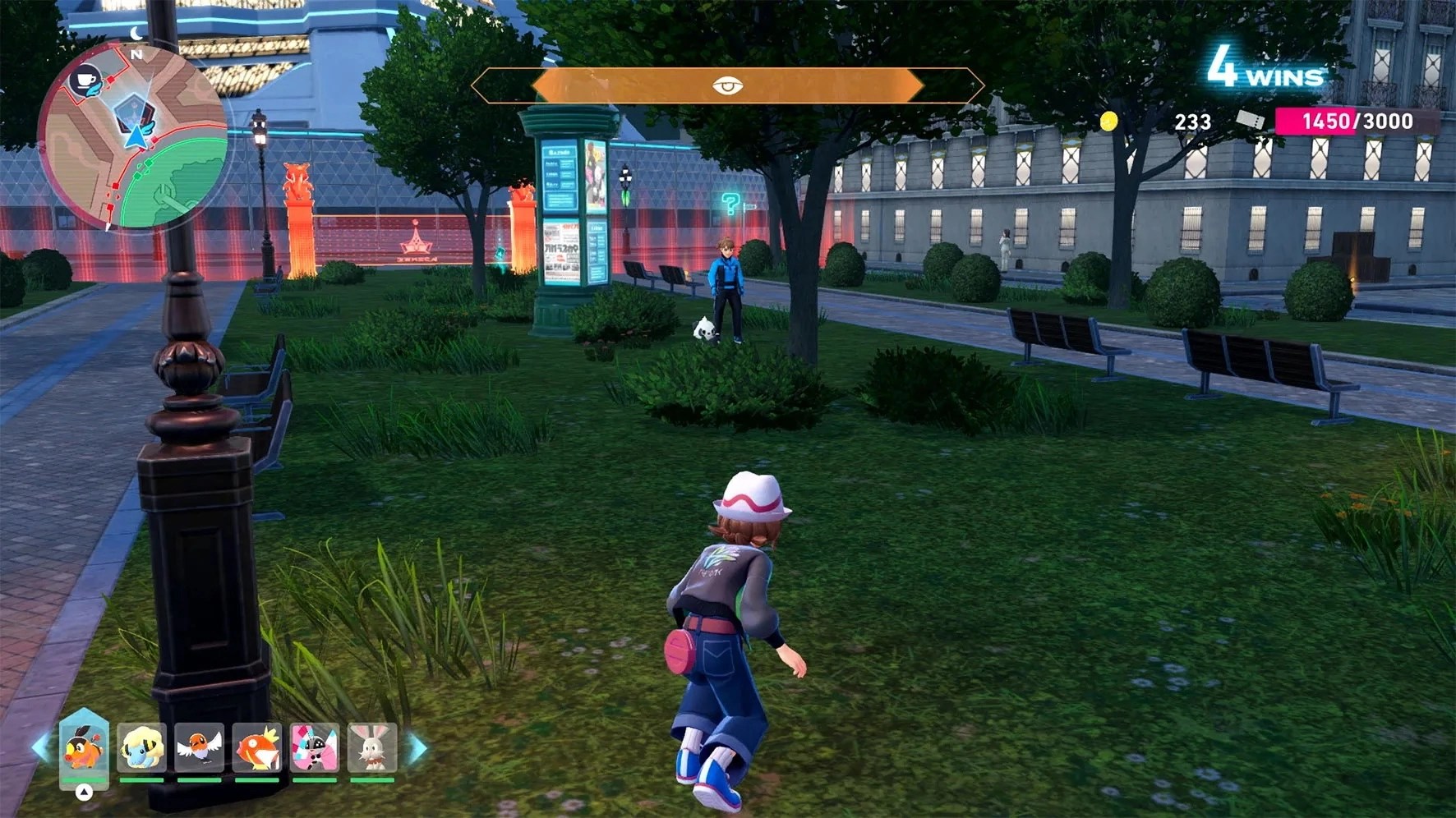 發現了覺得可以簡單一擊打倒的寶可夢時,可以盡量從背後偷襲,對他們發起挑戰