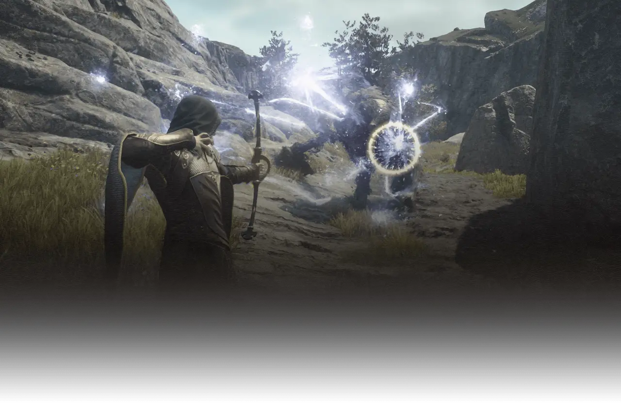 《龍族教義 2》遊戲可以揮劍、拉弓、詠唱咒語