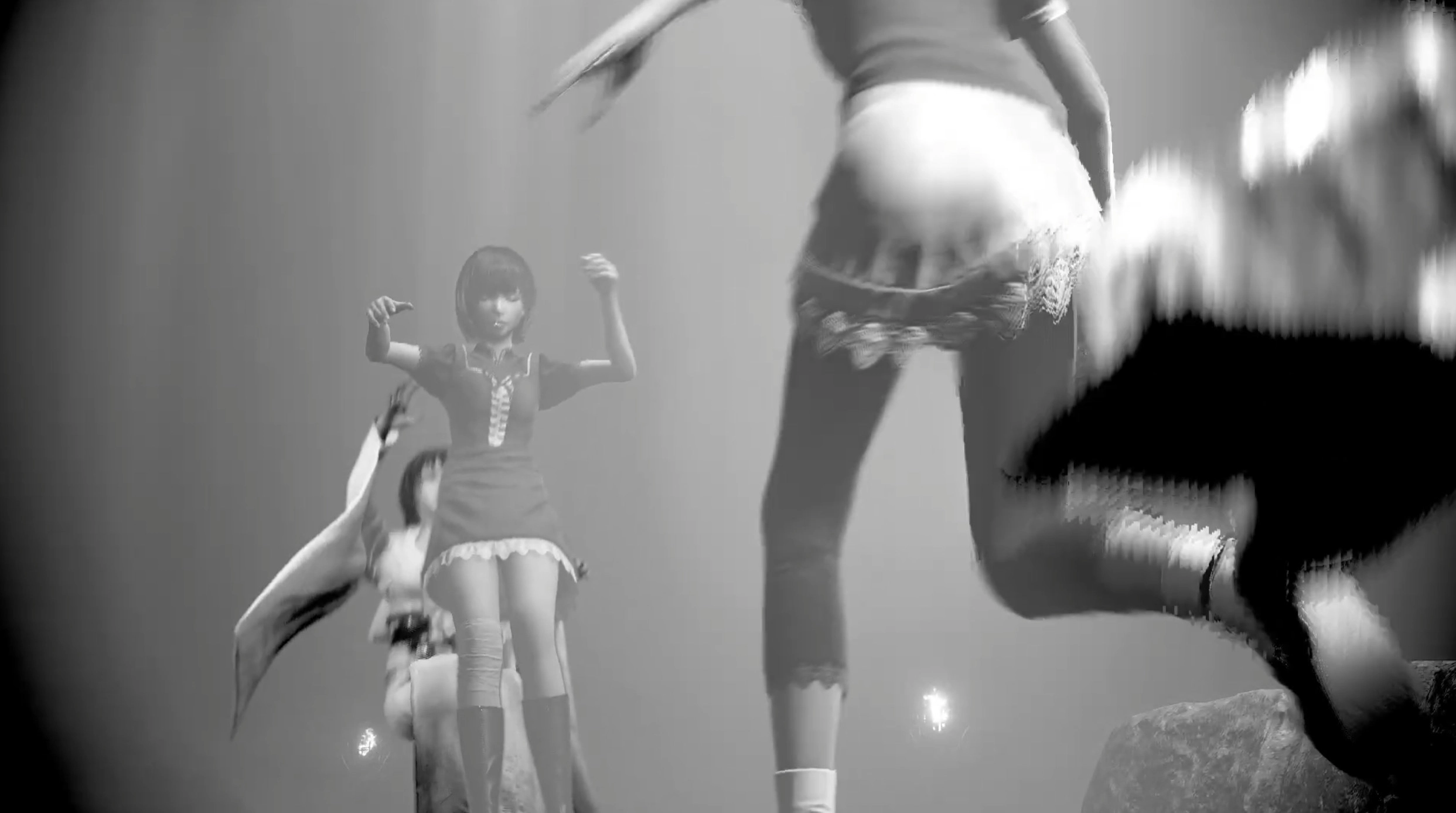 站在虛前的繭」