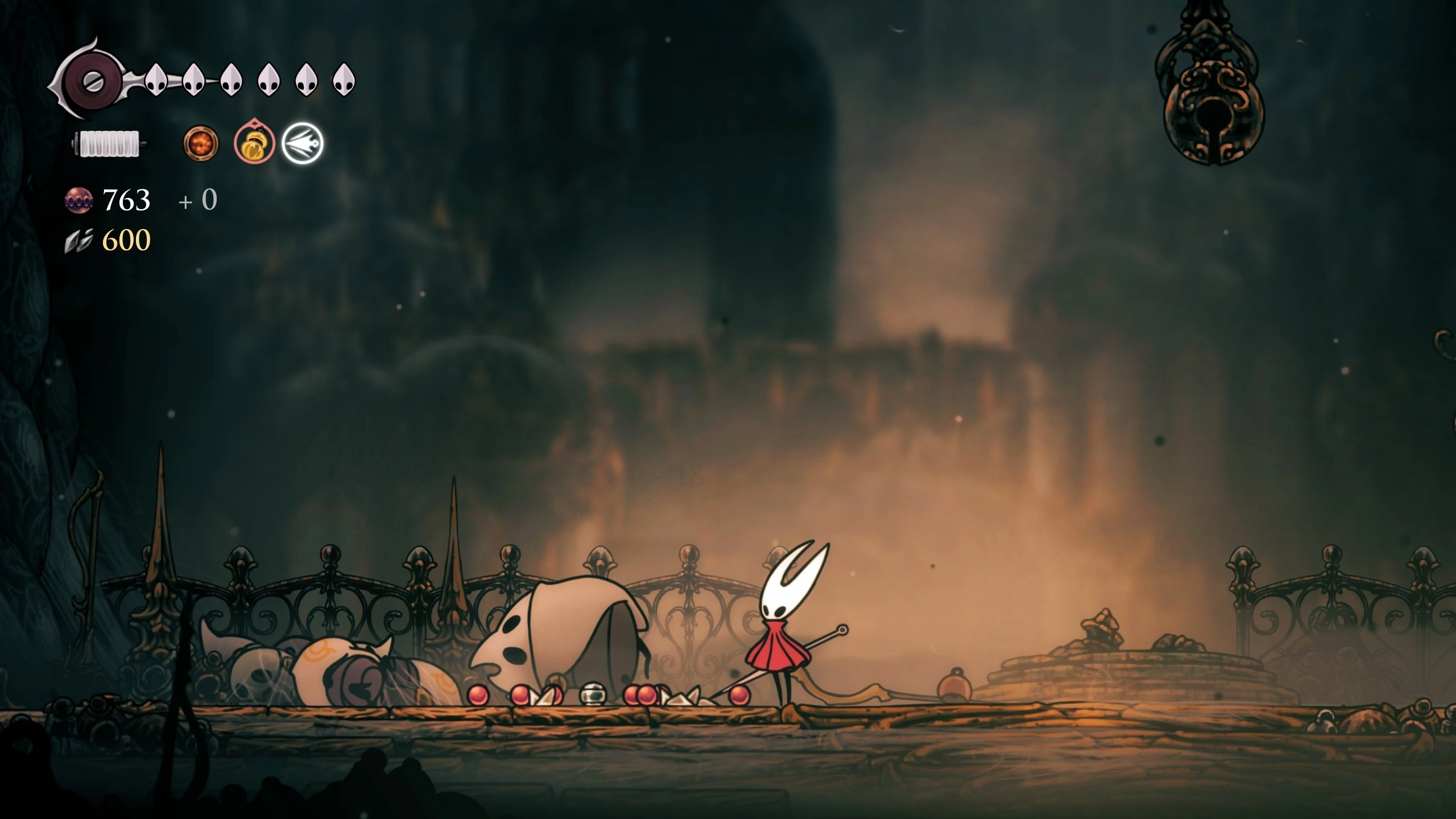 《空洞騎士：絲綢之歌》Hollow Knight: Silksong 攻略：後期 第二幕 聖堡地圖刷錢點推薦場所