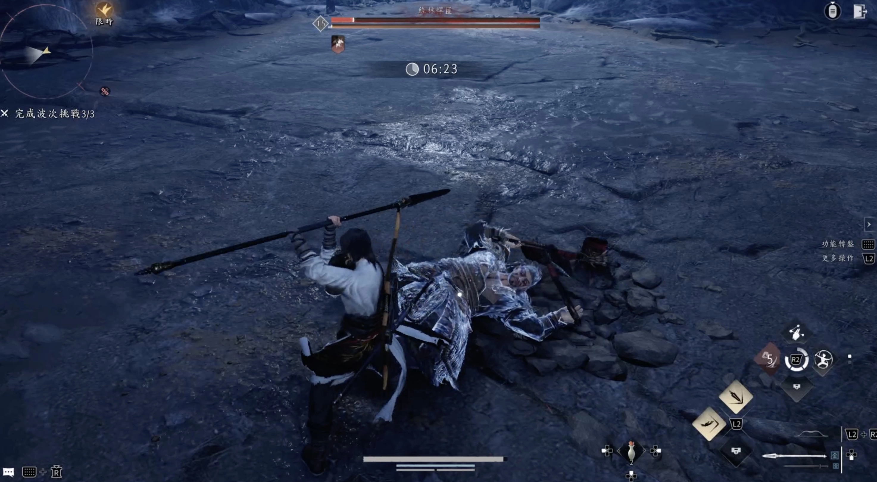 《燕雲十六聲》的戰鬥方式，以近年來許多玩家喜歡的高難度動作戰鬥為主