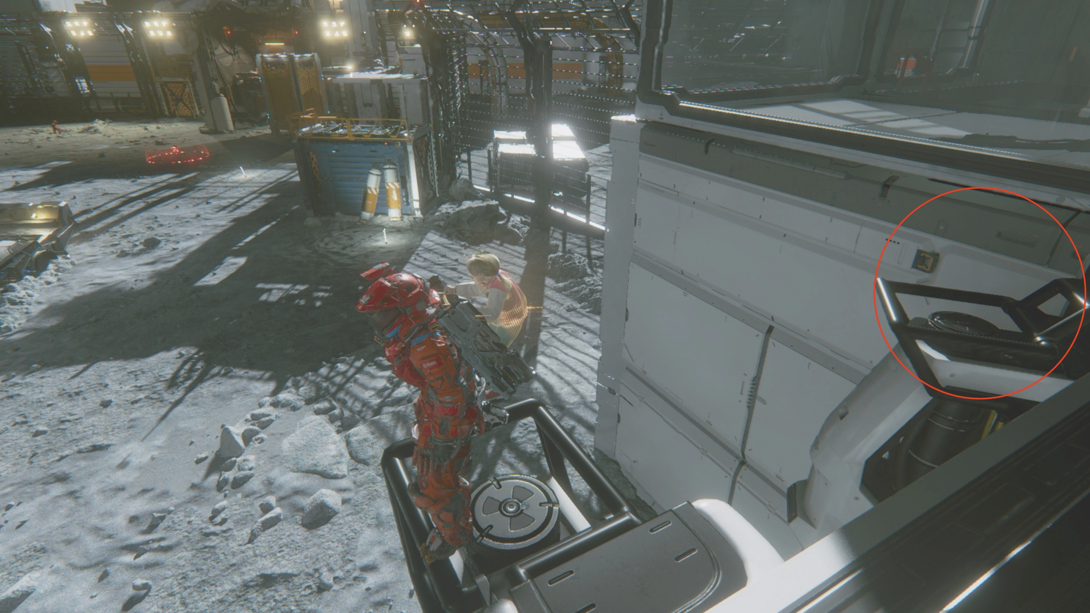 位置地圖：02吊臂運作區