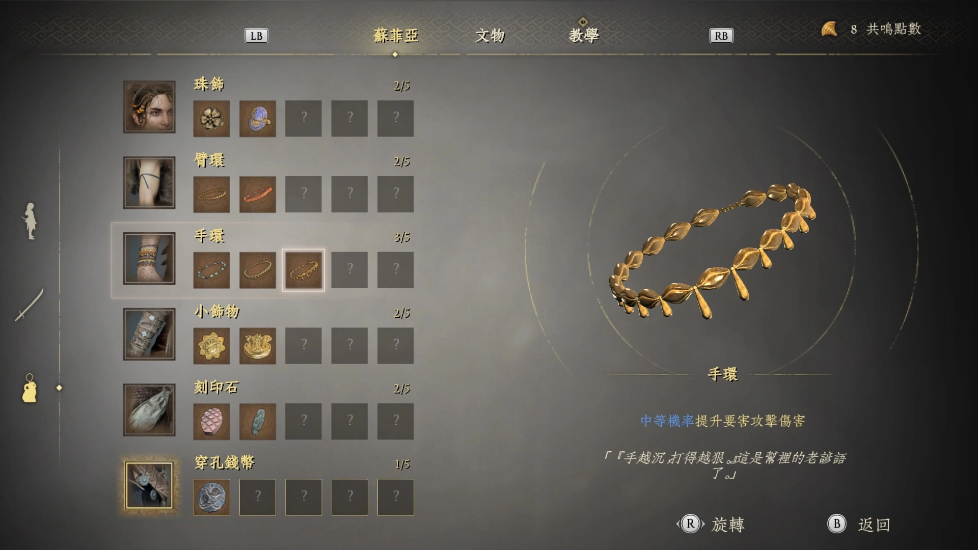 護身符：手環