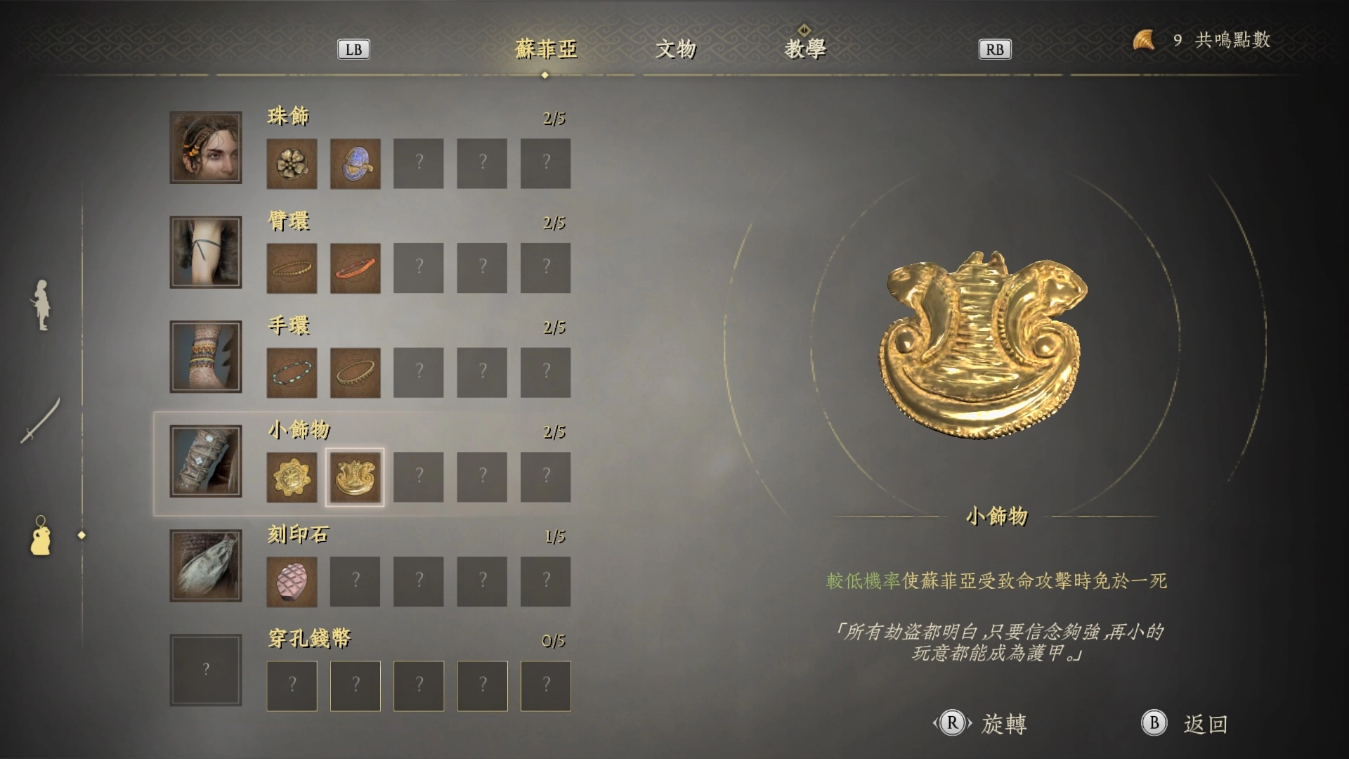護身符：小飾物