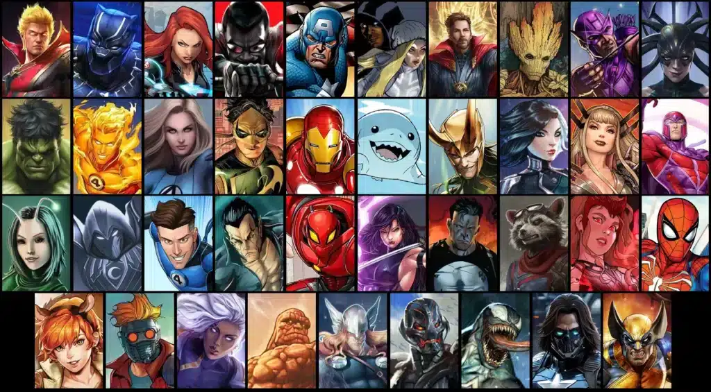 Marvel Rivals 角色